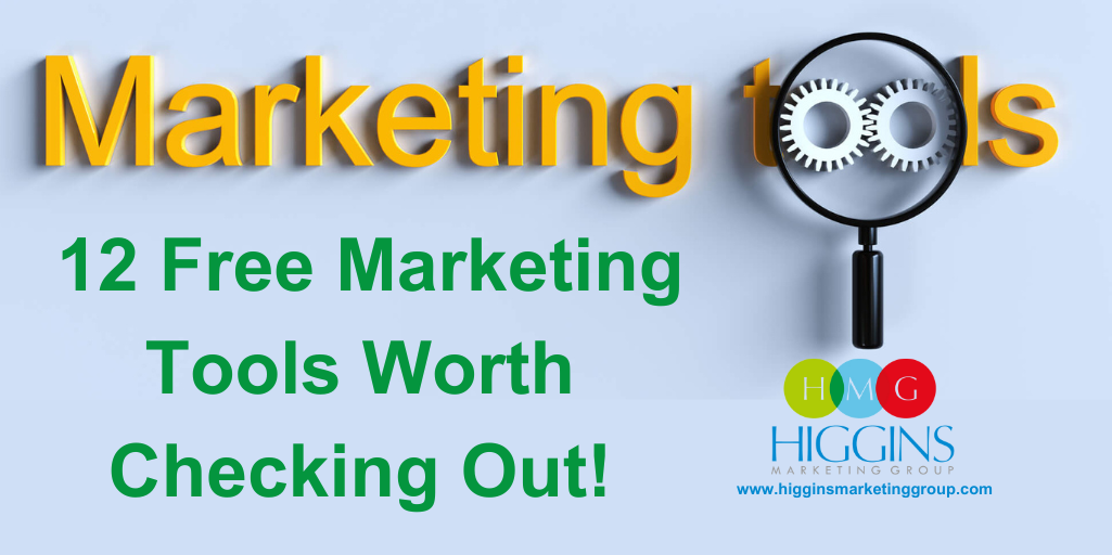 12 Free Marketing Tools Worth Checking Out!